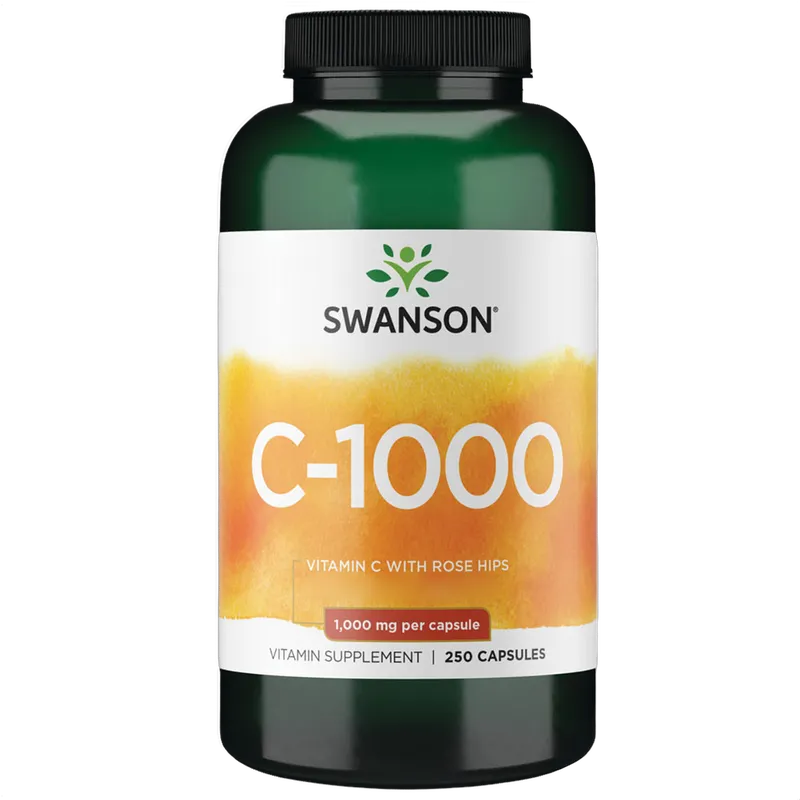 Vitamin C with Rose Hips, 1000mg