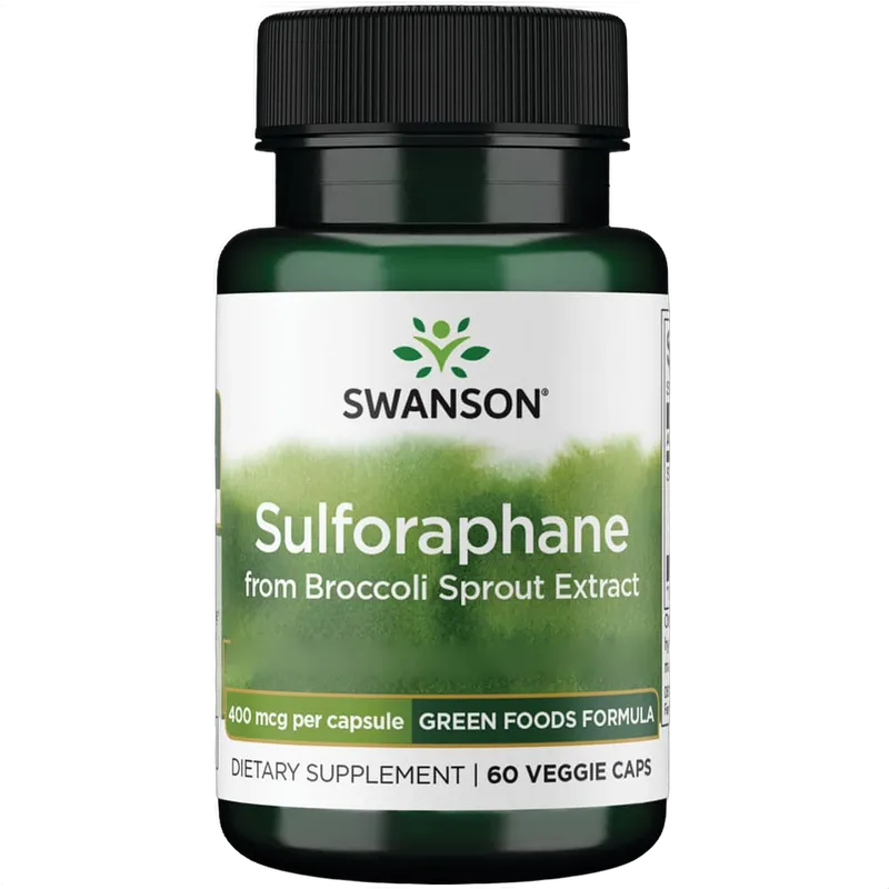 Sulforaphane from Broccoli Sprout Extract, 400mcg