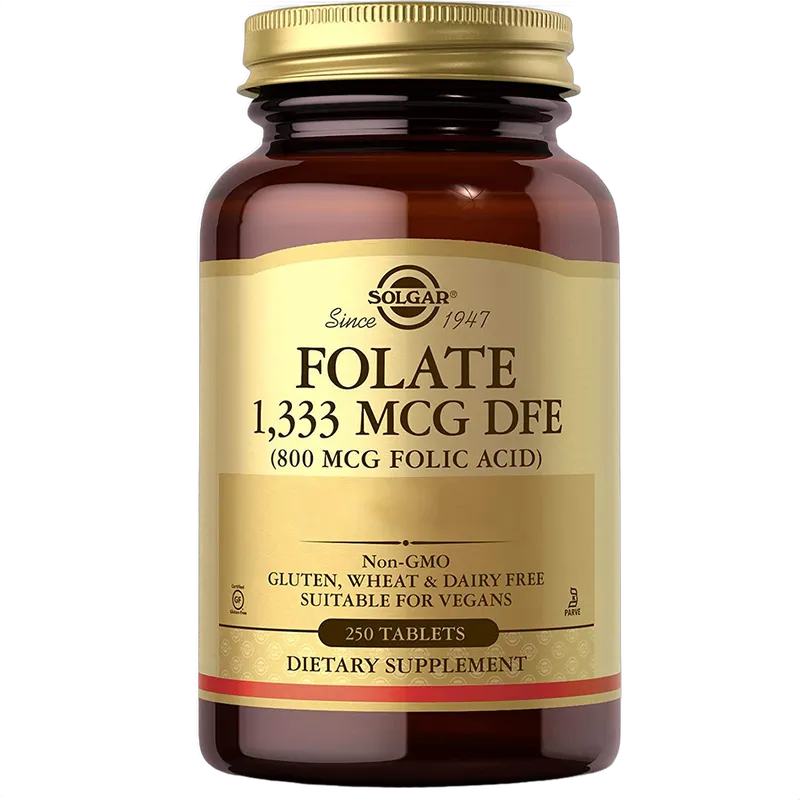 Folate 1333mg DFE (800mg Folic Acid)