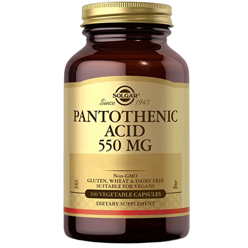 Pantothenic Acid (Vitamin B5), 550mg