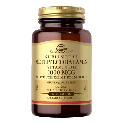 Sublingual Methylcobalamin (Vitamin B12), 1000mcg