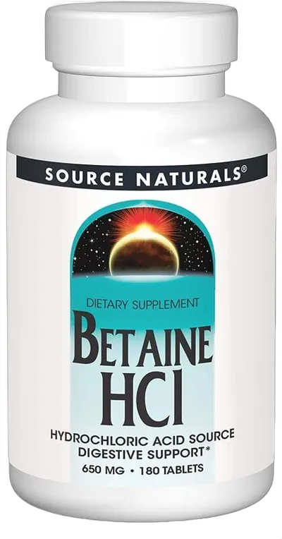 Betaine HCl, 650mg