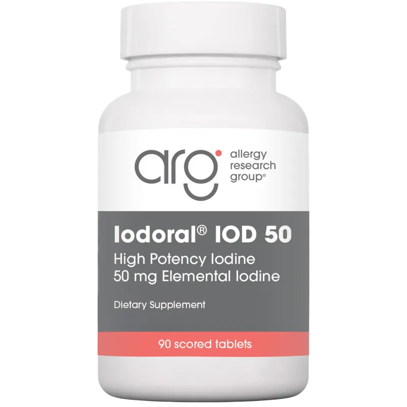 Iodoral, IOD-50 High Potency Iodine/Potassium Iodide, 50mg