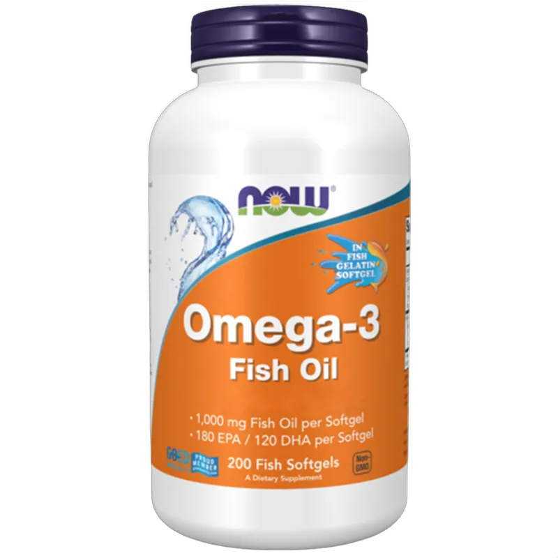 Omega-3, Molecularly Distilled Softgels