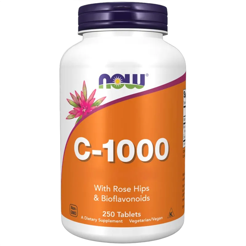 Vitamin C, 1000mg with Rose Hips & Bioflavonoids