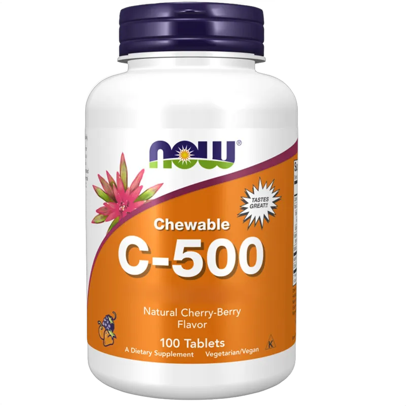 Vitamin C, 500mg, Cherry Flavour