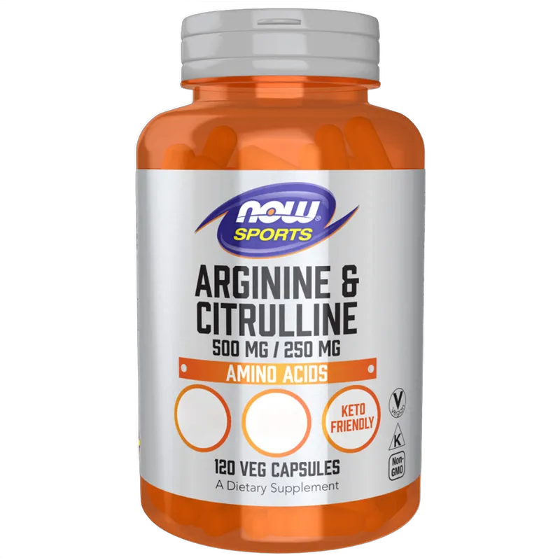 Arginine & Citrulline, 500mg/250mg