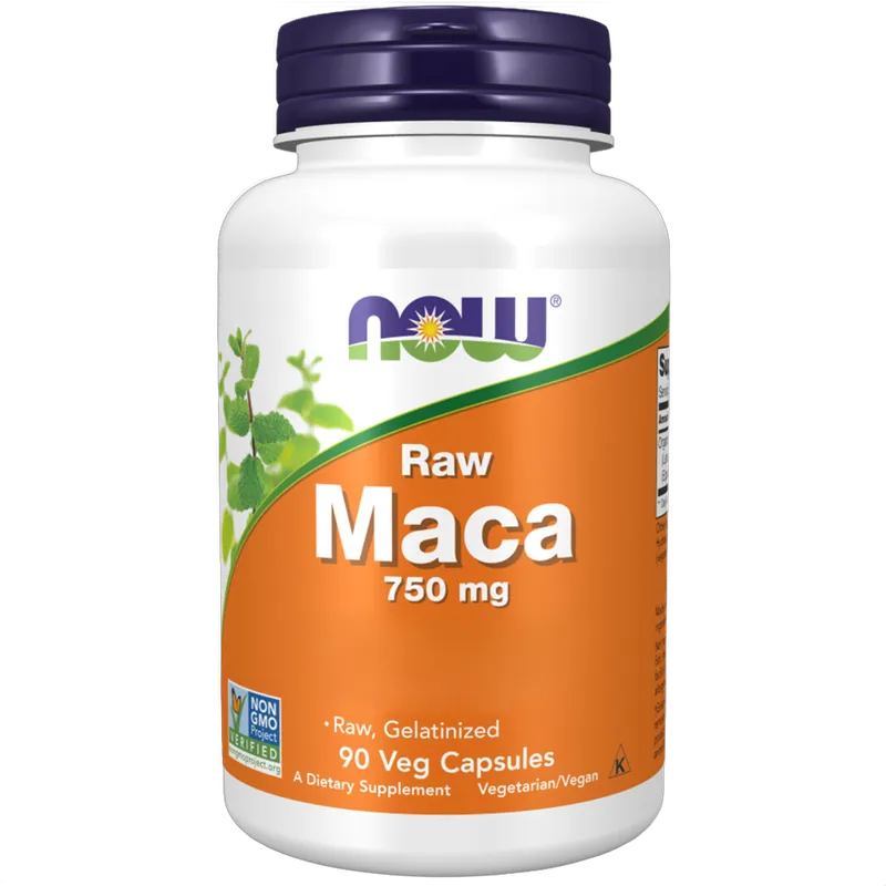 Maca (Lepidium meyenii) Raw, 750mg