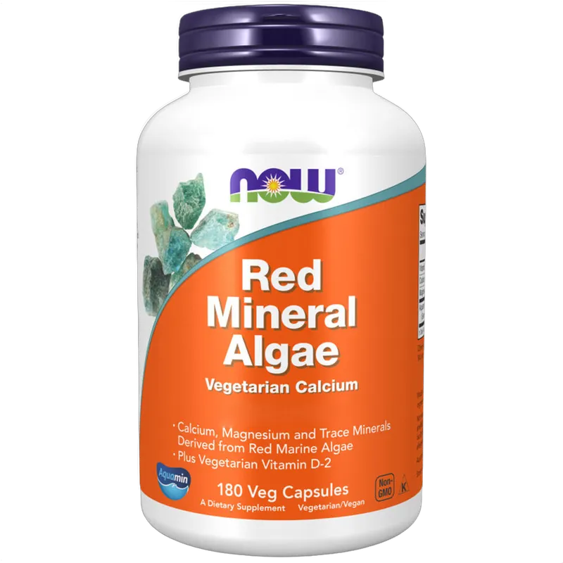 Red Mineral Algae Plus Vitamin D-2