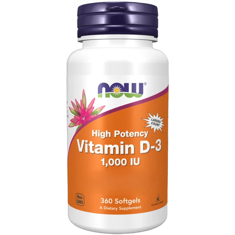 Vitamin D-3, 1000IU