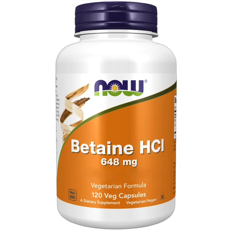 Betaine HCl, 648mg