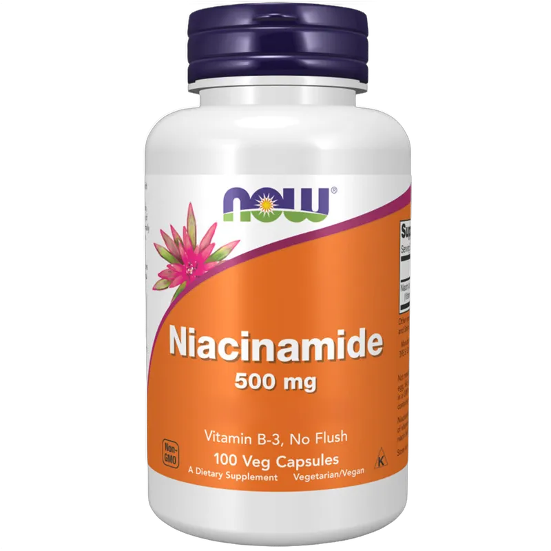 Niacinamide (Vitamin B3) No Flush, 500mg