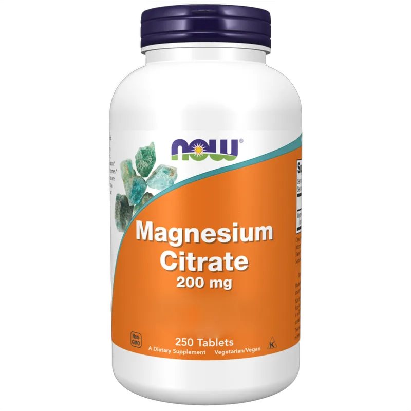 Now Foods MAGNESIUM CITRATE 200mg