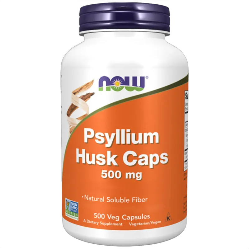 Psyllium Husk Caps, 500mg