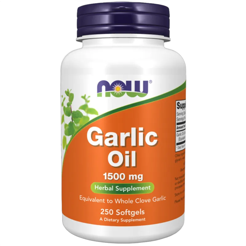 Now Foods GARLIC OIL 1500mg