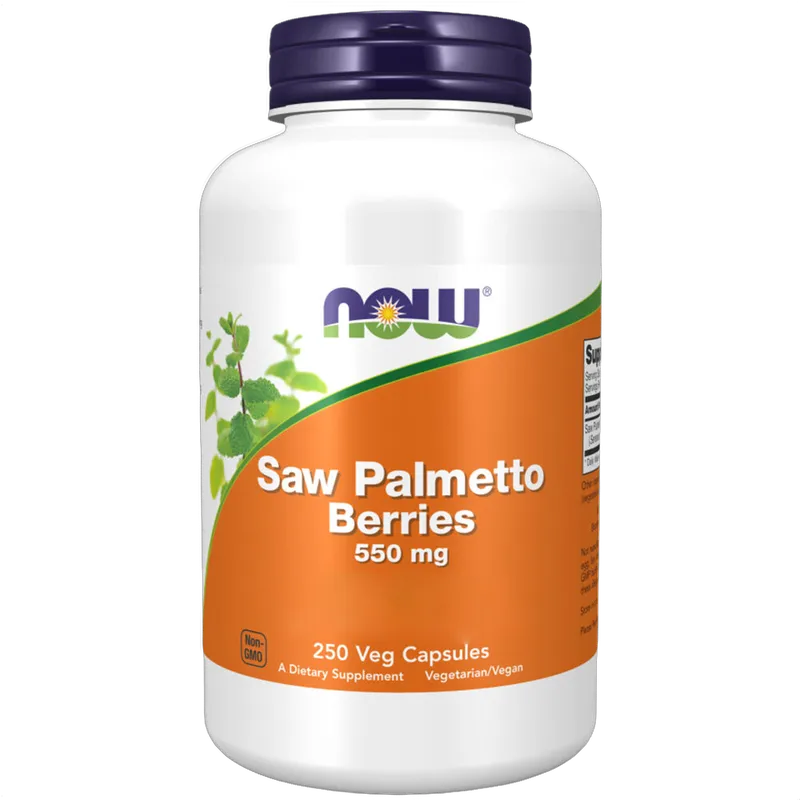 Now Foods SAW PALMETTO BERRIES 550mg