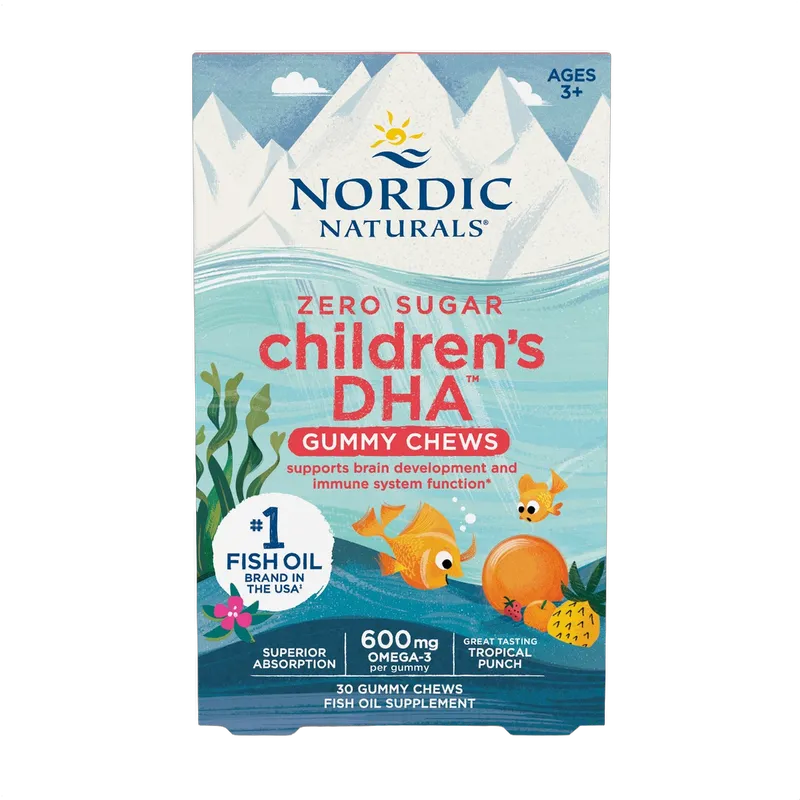 Zero Sugar Children's DHA Gummies, 600mg