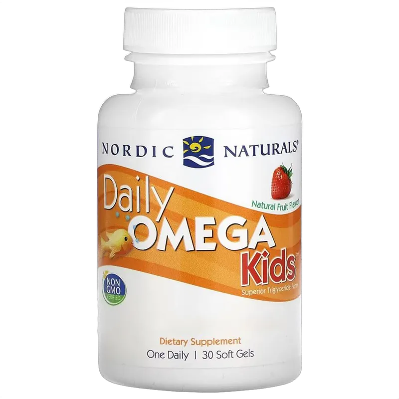 Daily Omega Kids, Natural Fruit Flavour