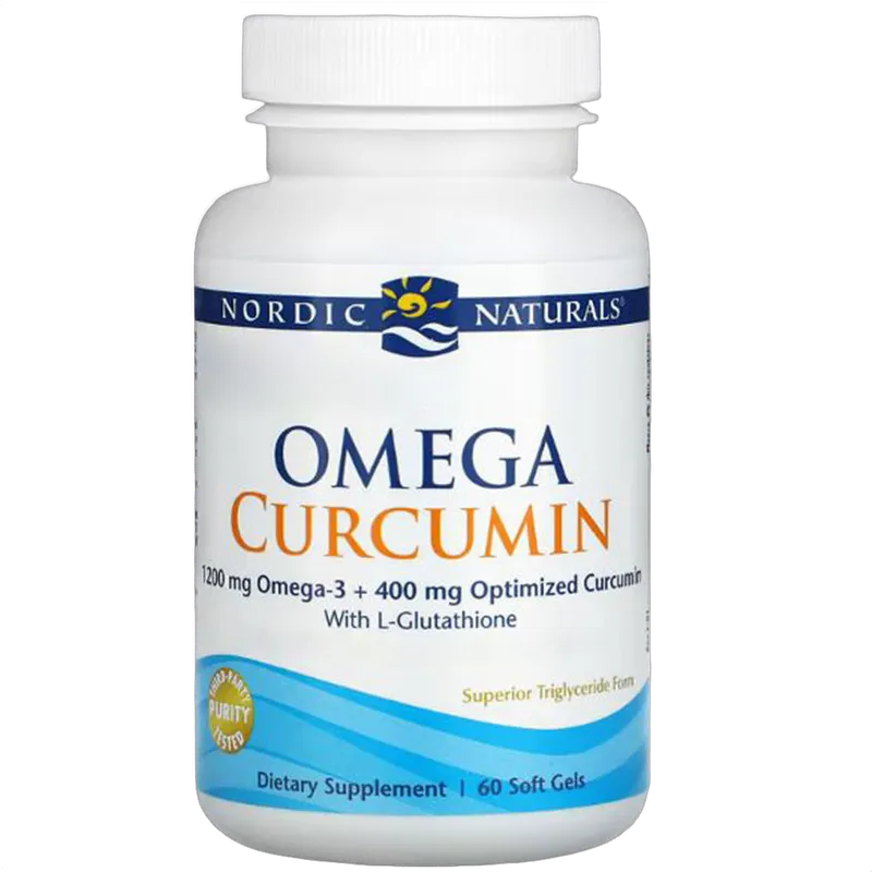 Omega Curcumin, 1200mg Omega-3 plus 400mg optimized Curcumin