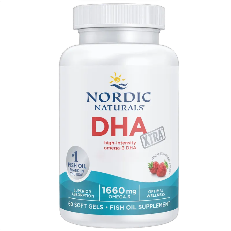 DHA Xtra, 1660mg, Strawberry Flavour