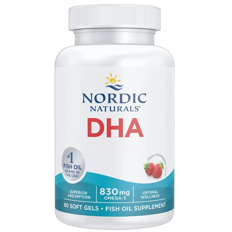 DHA, 830mg, Strawberry Flavour