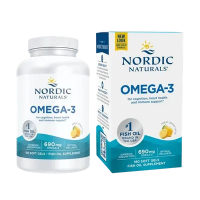 Omega-3, 690mg, Lemon Flavour