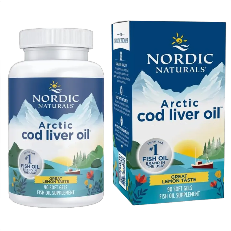 Arctic Cod Liver Oil, 750mg