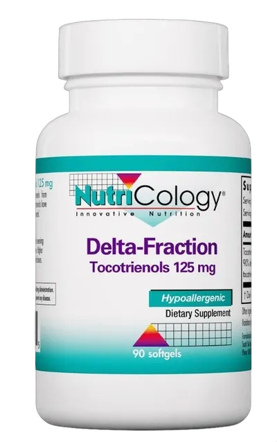 Delta-Fraction Tocotrienols, 125mg