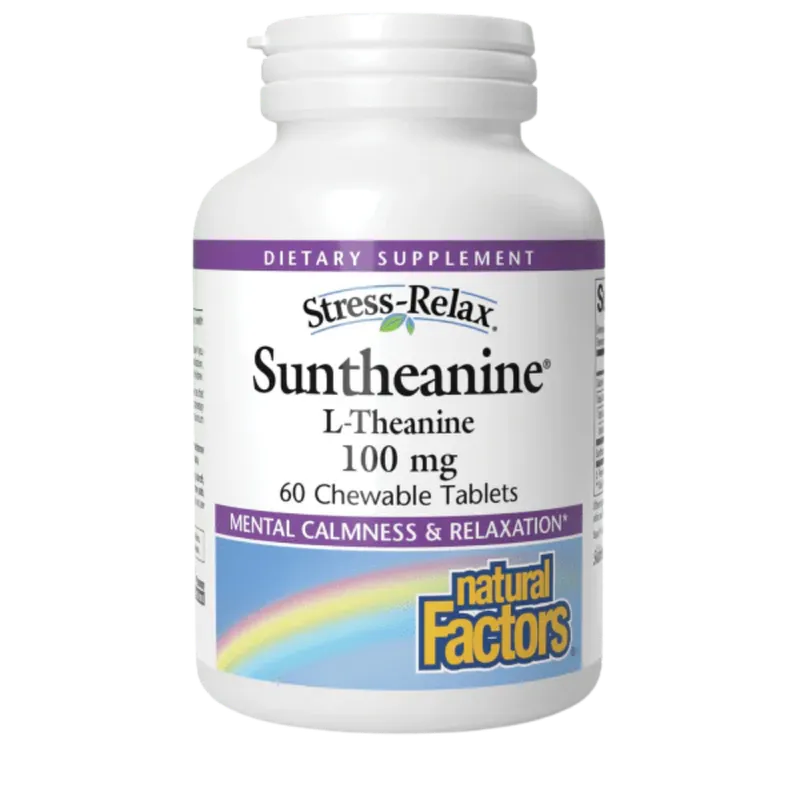 Stress-Relax Suntheanine L-Theanine, 100mg