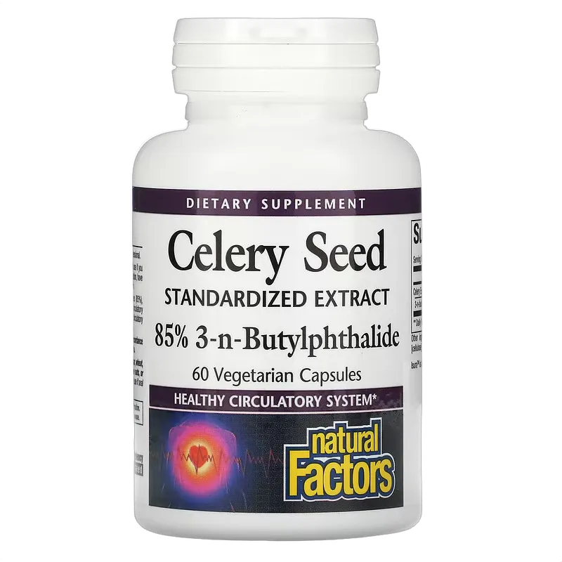Celery Seed, 85% 3-n-butyl phthalides