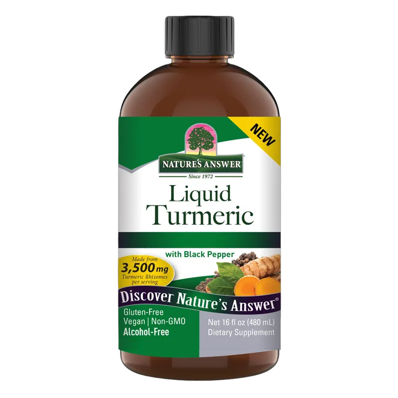 Liquid Turmeric with Black Pepper, 3500mg
