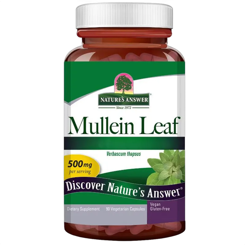 Mullein Leaf, 500mg