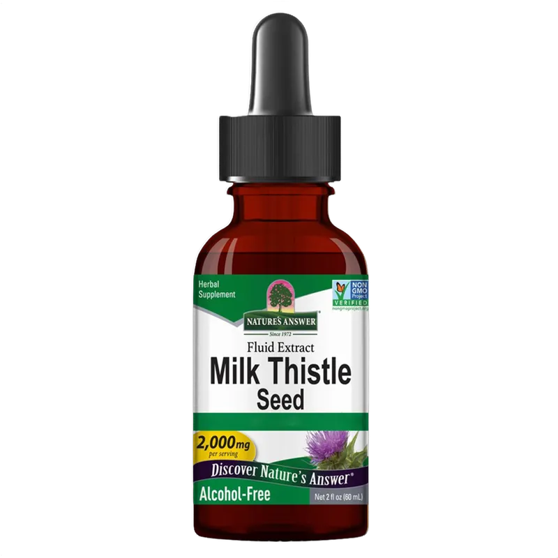Milk Thistle, 2000 mg, 30 ml (1oz)