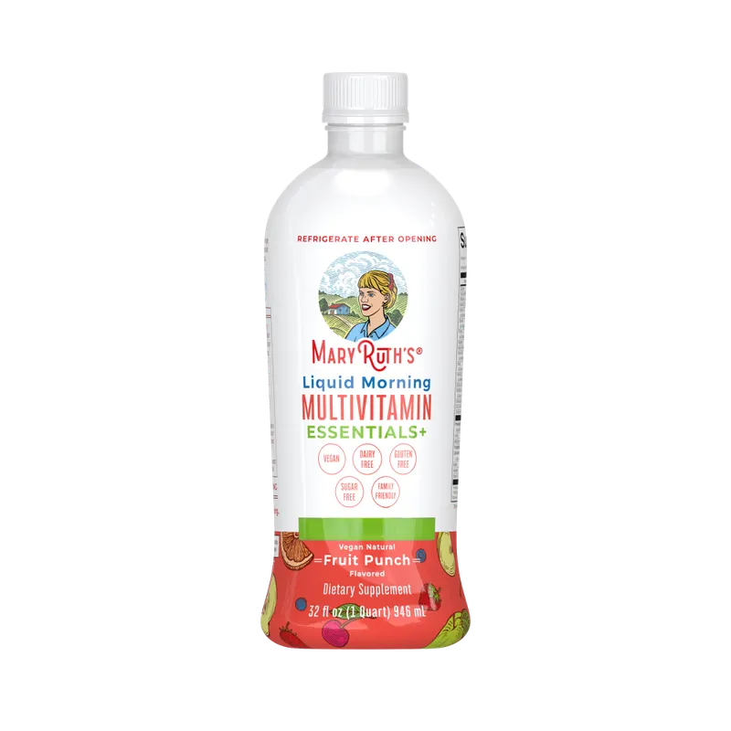 Liquid Morning Multivitamin Essentials+, Fruit Punch