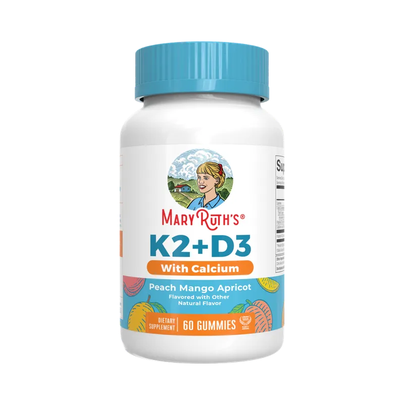Vitamin D3+K2 Calcium, Peach, Mango & Apricot Flavour
