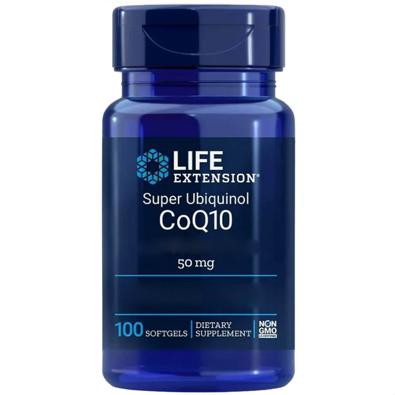 Super Ubiquinol CoQ10 with Enhanced Mitochondrial Support, 50mg