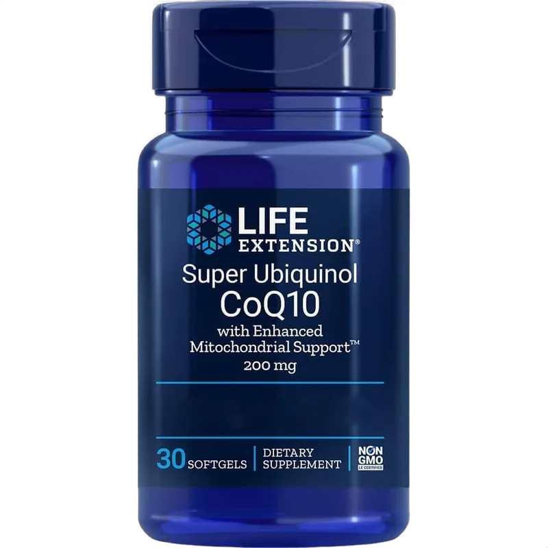 Super Ubiquinol CoQ10, 200mg