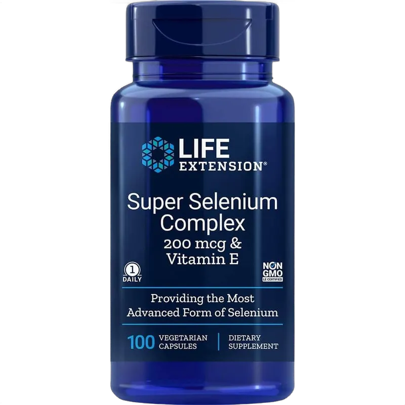 Super Selenium Complex & Vitamin E, 200mcg