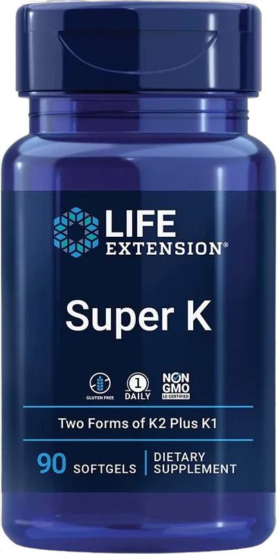 Super K, Vitamin K1 & K2