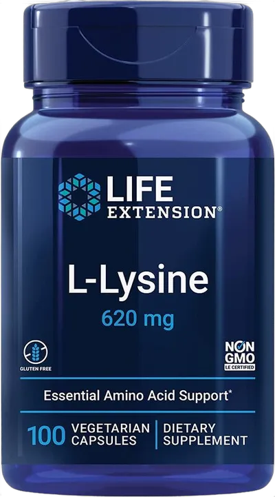 L-Lysine, 620mg