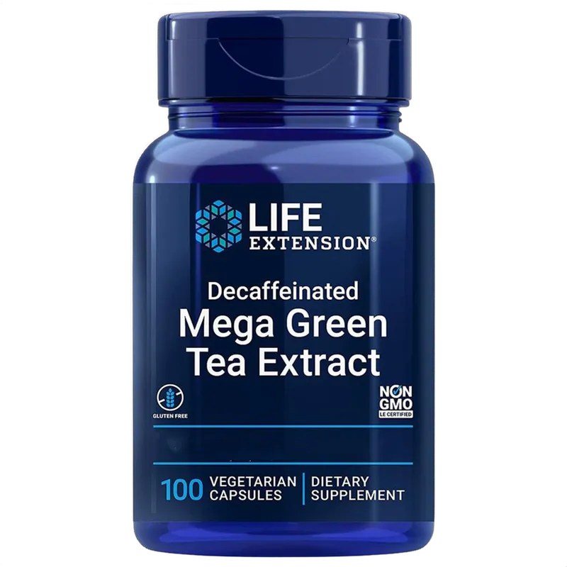 Decaffeinated Mega Green Tea Extract