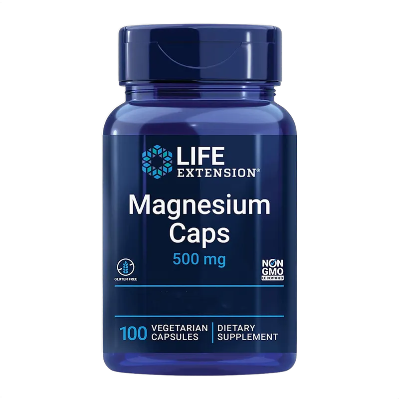 Magnesium Caps, 500mg