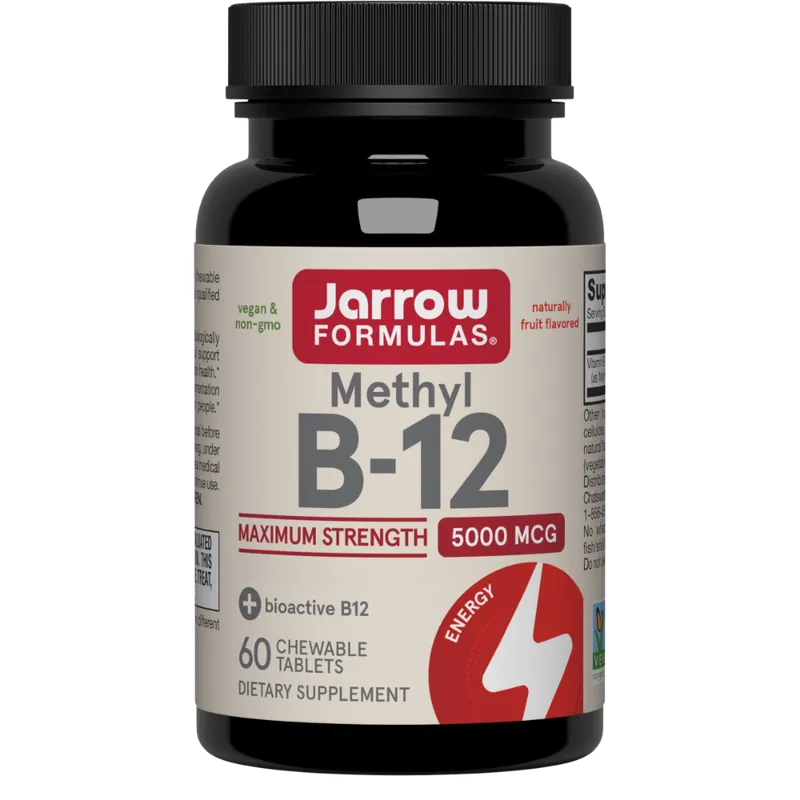 Vitamin Methyl B-12, 500mcg, Cherry Flavour