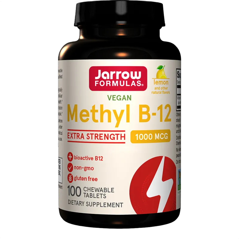 Vitamin Methyl B-12, 1000mcg, Lemon Flavour
