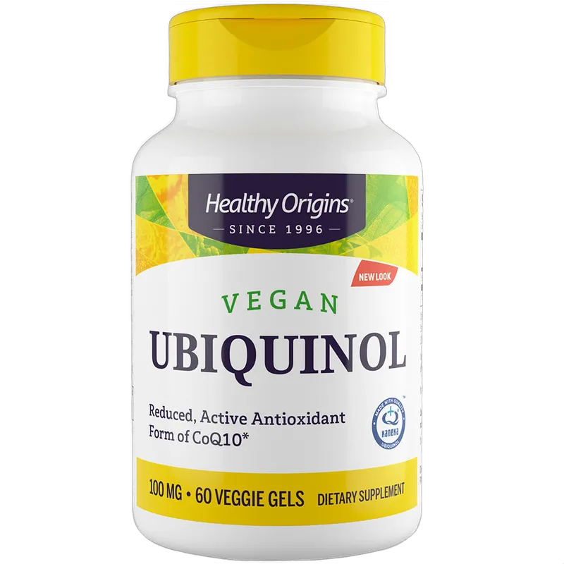 Vegan Ubiquinol, 100mg