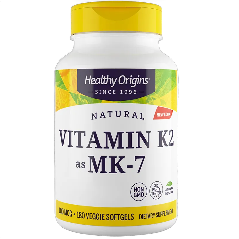 Vitamin K2 as MK-7, 100mcg