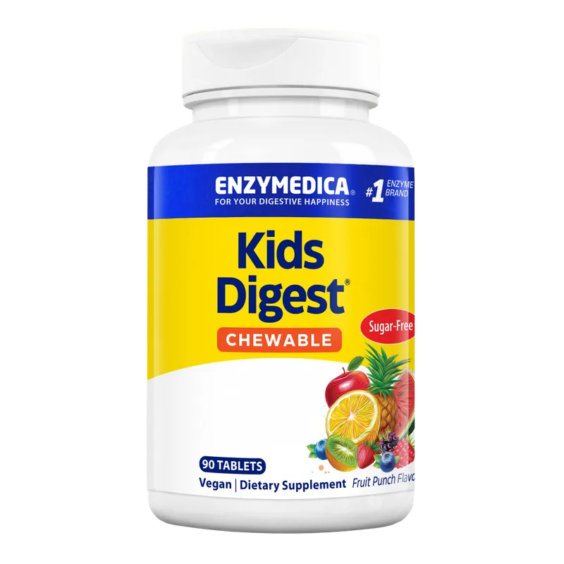 Kids Digest Chewable, gentle digestive support