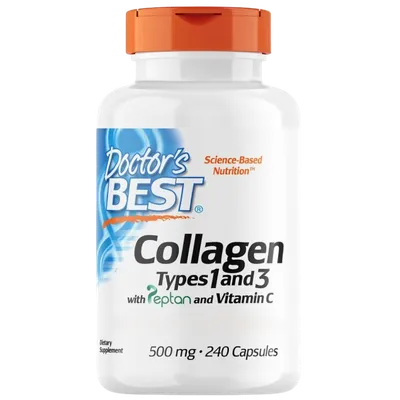 Collagen type 1 and 3 with peptan and vitamin C