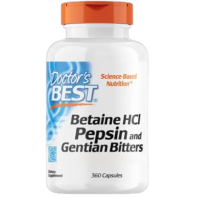 Betaine HCL & Pepsin and Gentian Bitters