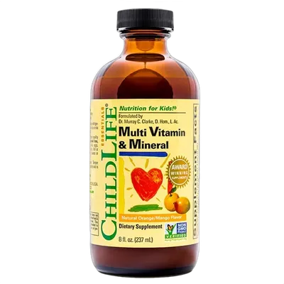 Liquid Multi Vitamin & Mineral, Orange/Mango Flavour